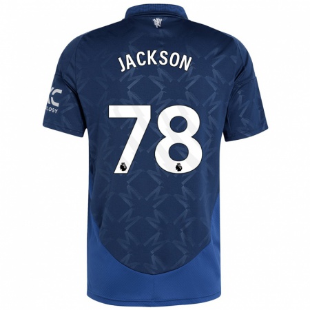 Kandiny Kinder Louis Jackson #78 Indigo Auswärtstrikot Trikot 2024/25 T-Shirt