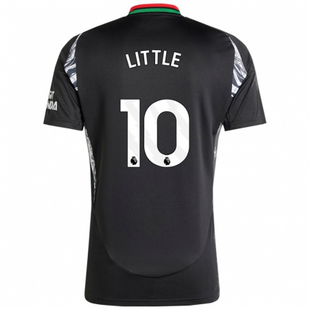 Kandiny Kinder Kim Little #10 Schwarz Auswärtstrikot Trikot 2024/25 T-Shirt