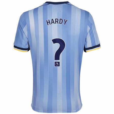 Kandiny Kinder Malachi Hardy #0 Hellblau Auswärtstrikot Trikot 2024/25 T-Shirt