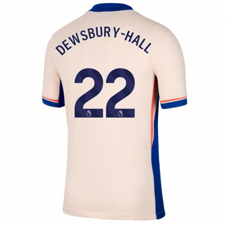 Kandiny Kinder Kiernan Dewsbury-Hall #22 Hellbeige Auswärtstrikot Trikot 2024/25 T-Shirt