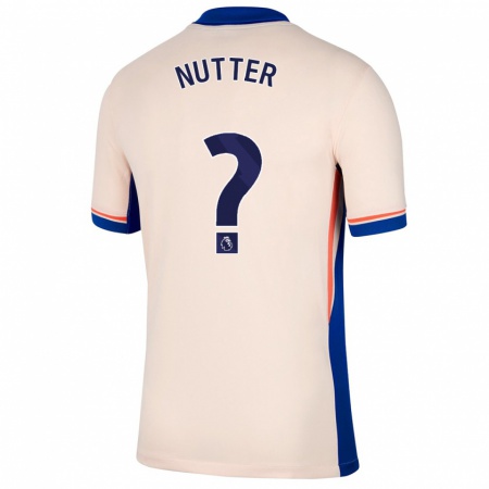 Kandiny Kinder Walter Nutter #0 Hellbeige Auswärtstrikot Trikot 2024/25 T-Shirt