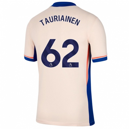 Kandiny Kinder Jimi Tauriainen #62 Hellbeige Auswärtstrikot Trikot 2024/25 T-Shirt