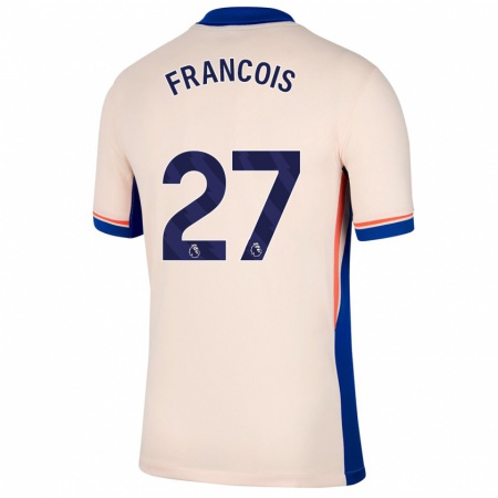 Kandiny Kinder Oriane Jean-François #27 Hellbeige Auswärtstrikot Trikot 2024/25 T-Shirt