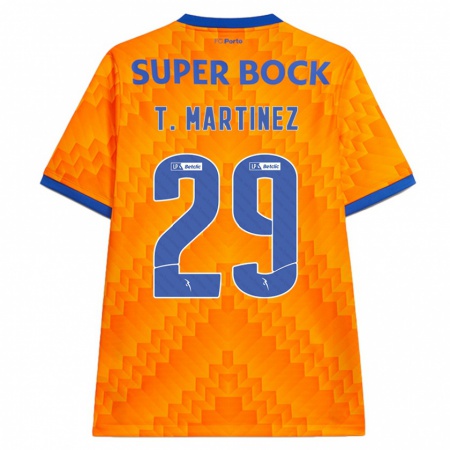 Kandiny Kinder Toni Martínez #29 Orange Auswärtstrikot Trikot 2024/25 T-Shirt