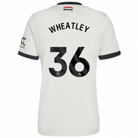 Kandiny Kinder Ethan Wheatley #36 Cremeweiß Ausweichtrikot Trikot 2024/25 T-Shirt