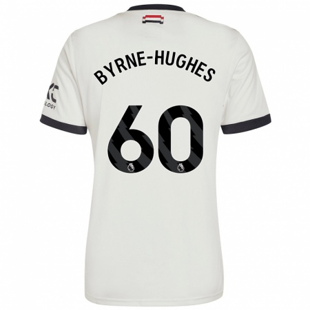 Kandiny Kinder Cameron Byrne-Hughes #60 Cremeweiß Ausweichtrikot Trikot 2024/25 T-Shirt