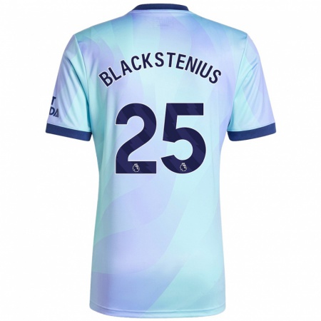 Kandiny Kinder Stina Blackstenius #25 Aquamarin Ausweichtrikot Trikot 2024/25 T-Shirt