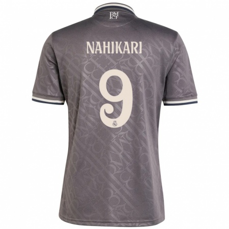 Kandiny Kinder Nahikari Garcia #9 Anthrazit Ausweichtrikot Trikot 2024/25 T-Shirt