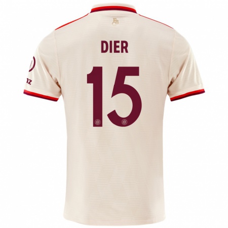 Kandiny Kinder Eric Dier #15 Leinen Ausweichtrikot Trikot 2024/25 T-Shirt