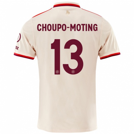 Kandiny Kinder Eric Maxim Choupo-Moting #13 Leinen Ausweichtrikot Trikot 2024/25 T-Shirt