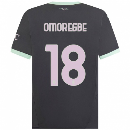 Kandiny Kinder Bob Murphy Omoregbe #18 Grau Ausweichtrikot Trikot 2024/25 T-Shirt