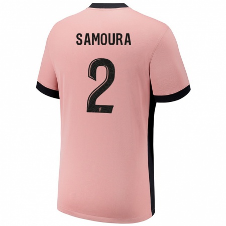 Kandiny Kinder Thiniba Samoura #2 Rostros Ausweichtrikot Trikot 2024/25 T-Shirt