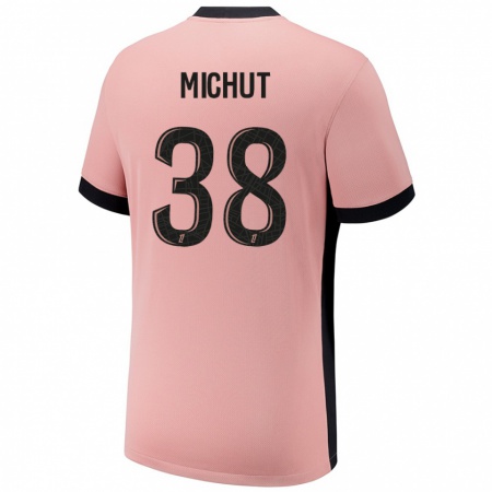 Kandiny Kinder Edouard Michut #38 Rostros Ausweichtrikot Trikot 2024/25 T-Shirt