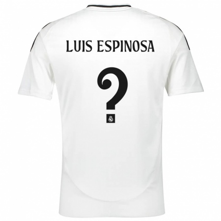 Kandiny Herren José Luis Espinosa #0 Weiß Heimtrikot Trikot 2024/25 T-Shirt