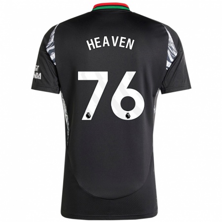 Kandiny Herren Ayden Heaven #76 Schwarz Auswärtstrikot Trikot 2024/25 T-Shirt