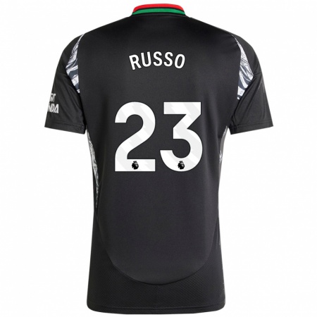 Kandiny Herren Alessia Russo #23 Schwarz Auswärtstrikot Trikot 2024/25 T-Shirt