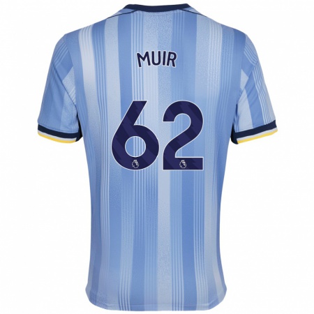 Kandiny Herren Marqes Muir #62 Hellblau Auswärtstrikot Trikot 2024/25 T-Shirt