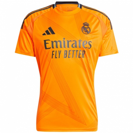 Kandiny Herren Lucas Vázquez #17 Orange Auswärtstrikot Trikot 2024/25 T-Shirt