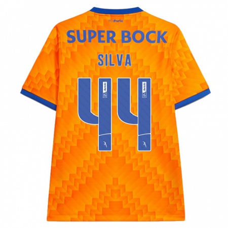 Kandiny Herren Felipe Silva #44 Orange Auswärtstrikot Trikot 2024/25 T-Shirt