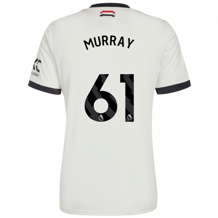 Kandiny Herren Sam Murray #61 Cremeweiß Ausweichtrikot Trikot 2024/25 T-Shirt