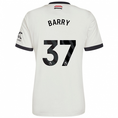 Kandiny Herren Keira Barry #37 Cremeweiß Ausweichtrikot Trikot 2024/25 T-Shirt