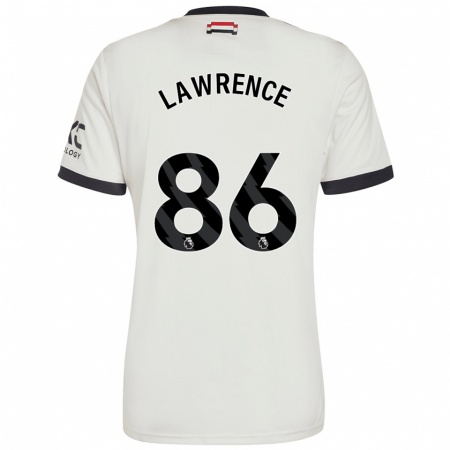 Kandiny Herren Marcus Lawrence #86 Cremeweiß Ausweichtrikot Trikot 2024/25 T-Shirt