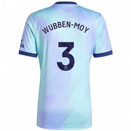 Kandiny Herren Lotte Wubben-Moy #3 Aquamarin Ausweichtrikot Trikot 2024/25 T-Shirt