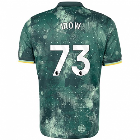 Kandiny Herren Oliver Irow #73 Mintgrün Ausweichtrikot Trikot 2024/25 T-Shirt