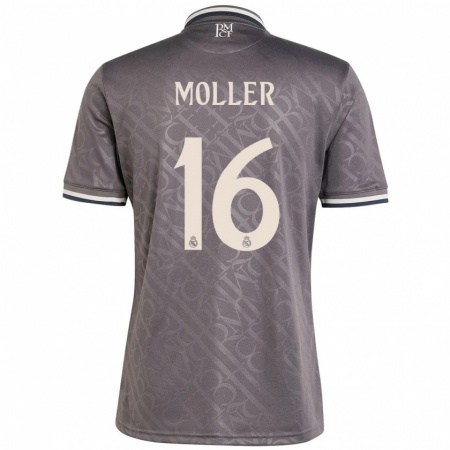 Kandiny Herren Caroline Møller #16 Anthrazit Ausweichtrikot Trikot 2024/25 T-Shirt