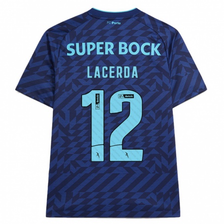 Kandiny Herren Lacerda #12 Marineblau Ausweichtrikot Trikot 2024/25 T-Shirt