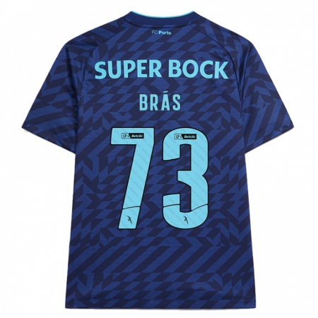 Kandiny Herren Gabi Brás #73 Marineblau Ausweichtrikot Trikot 2024/25 T-Shirt