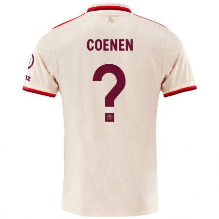 Kandiny Herren Alexander Coenen #0 Leinen Ausweichtrikot Trikot 2024/25 T-Shirt