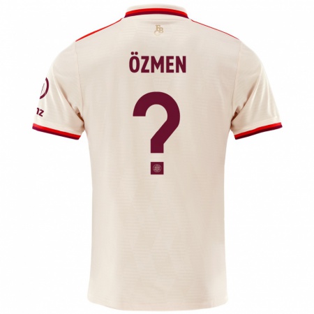 Kandiny Herren Baran Özmen #0 Leinen Ausweichtrikot Trikot 2024/25 T-Shirt