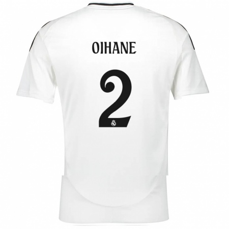 Kandiny Damen Oihane Hernández #2 Weiß Heimtrikot Trikot 2024/25 T-Shirt