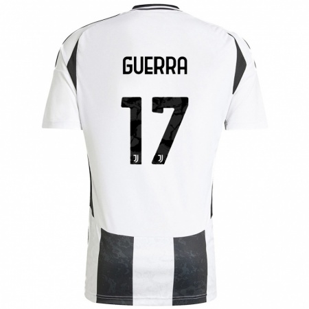 Kandiny Damen Simone Guerra #17 Weiß Schwarz Heimtrikot Trikot 2024/25 T-Shirt