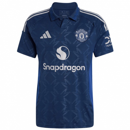 Kandiny Damen Luke Shaw #23 Indigo Auswärtstrikot Trikot 2024/25 T-Shirt