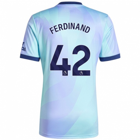 Kandiny Damen Seb Ferdinand #42 Aquamarin Ausweichtrikot Trikot 2024/25 T-Shirt