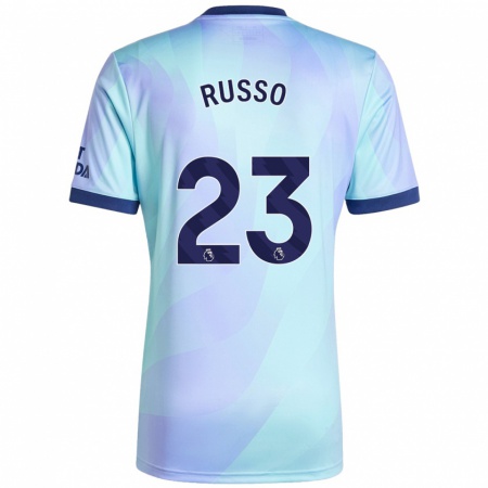 Kandiny Damen Alessia Russo #23 Aquamarin Ausweichtrikot Trikot 2024/25 T-Shirt