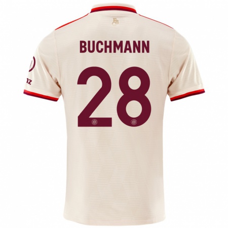 Kandiny Damen Tarek Buchmann #28 Leinen Ausweichtrikot Trikot 2024/25 T-Shirt