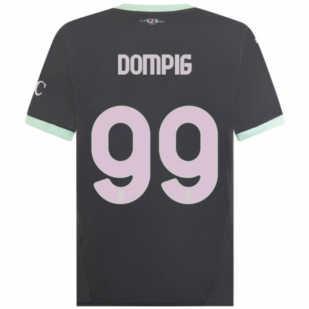 Kandiny Damen Chanté Dompig #99 Grau Ausweichtrikot Trikot 2024/25 T-Shirt