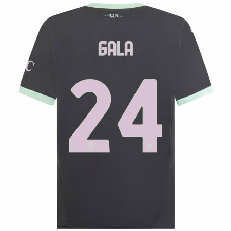 Kandiny Damen Antonio Gala #24 Grau Ausweichtrikot Trikot 2024/25 T-Shirt