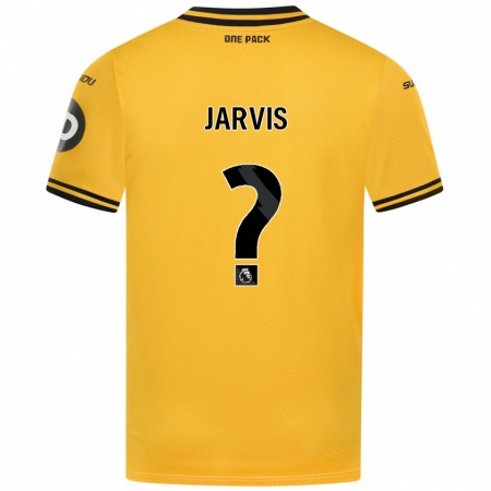 Kandiny Kinder Ryan Jarvis #0 Gelb Heimtrikot Trikot 2024/25 T-Shirt