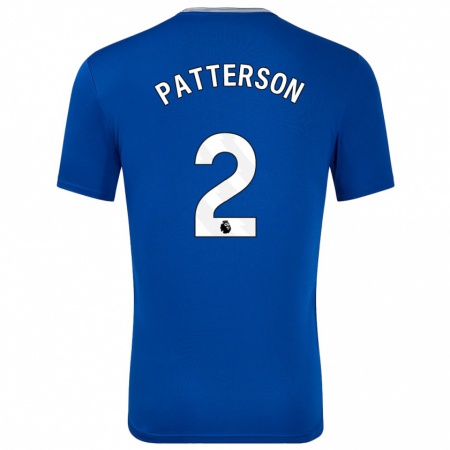 Kandiny Kinder Nathan Patterson #2 Blau Mit Heimtrikot Trikot 2024/25 T-Shirt