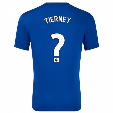 Kandiny Kinder Jack Tierney #0 Blau Mit Heimtrikot Trikot 2024/25 T-Shirt