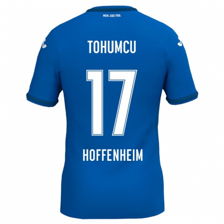 Kandiny Kinder Umut Tohumcu #17 Königsblau Heimtrikot Trikot 2024/25 T-Shirt