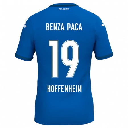 Kandiny Kinder Lynes Benza Paca #19 Königsblau Heimtrikot Trikot 2024/25 T-Shirt