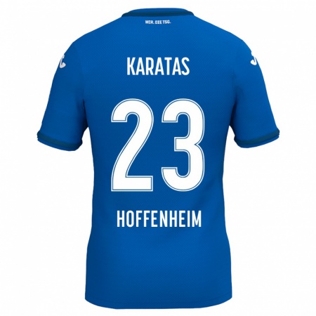 Kandiny Kinder Can Karatas #23 Königsblau Heimtrikot Trikot 2024/25 T-Shirt