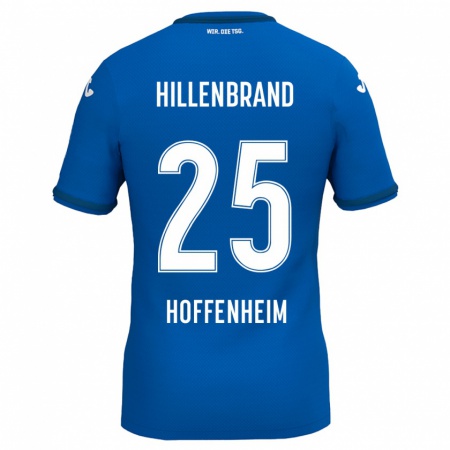 Kandiny Kinder Jack Hillenbrand #25 Königsblau Heimtrikot Trikot 2024/25 T-Shirt