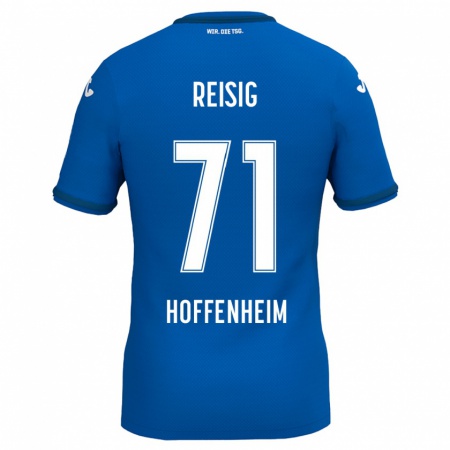 Kandiny Kinder Ruben Reisig #71 Königsblau Heimtrikot Trikot 2024/25 T-Shirt