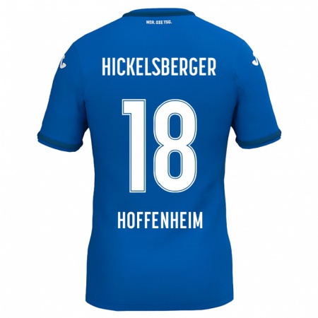 Kandiny Kinder Julia Hickelsberger #18 Königsblau Heimtrikot Trikot 2024/25 T-Shirt